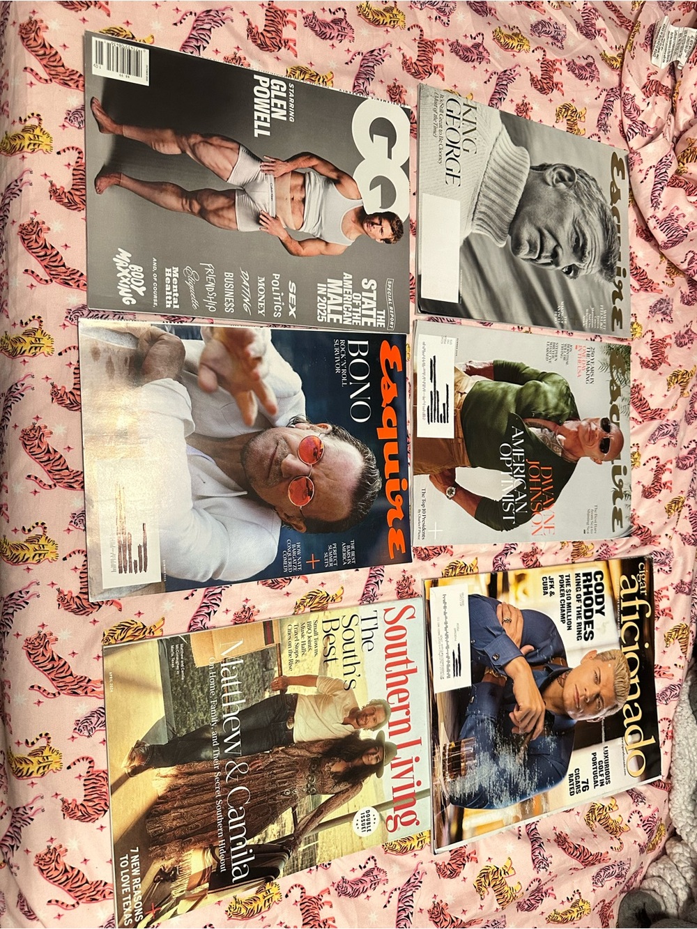 Assorted Men's & Lifestyle Magazine Lot with Colorful Covers